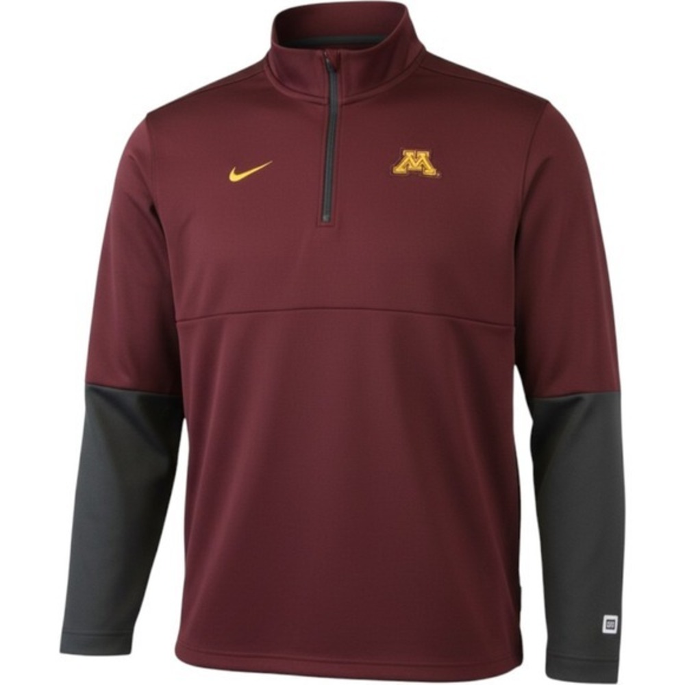 New Nike Dri Fit University of Minnesota Pullover Men On Field Sz XL (M38)